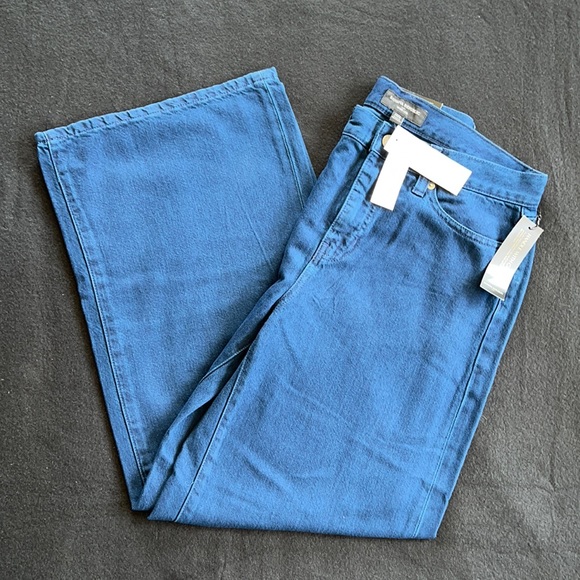 Banana Republic Denim - Banana Republic Wide Leg Petite Jean